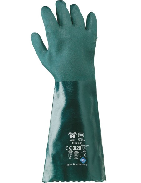 Guanti PVC Protezione Chimica PUK | Bugari Shop