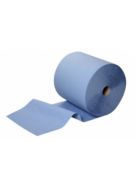 Bobina carta blu riciclata 7,5 kg Ultra resistente e assorbente | Bugari Shop