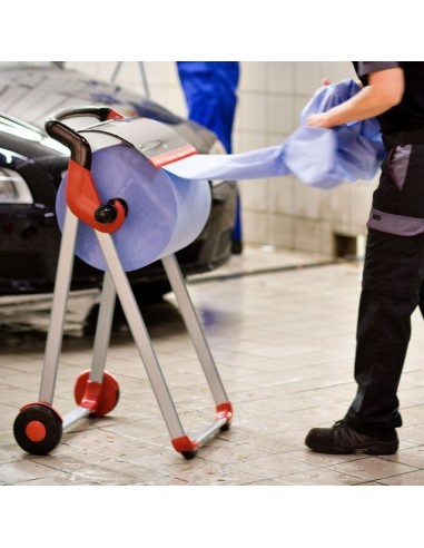 Bobina carta blu riciclata 7,5 kg Ultra resistente e assorbente | Bugari Shop