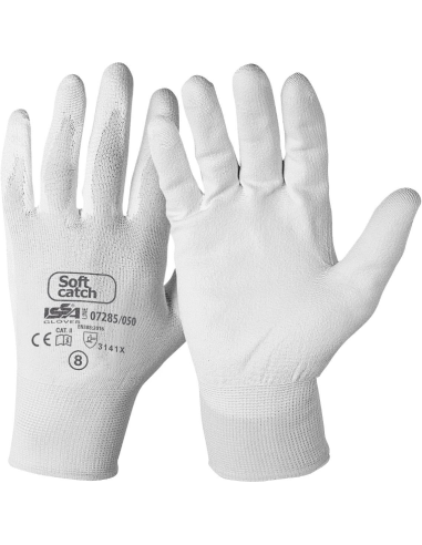 Guanti Poliuretano Bianchi | Bugari Shop