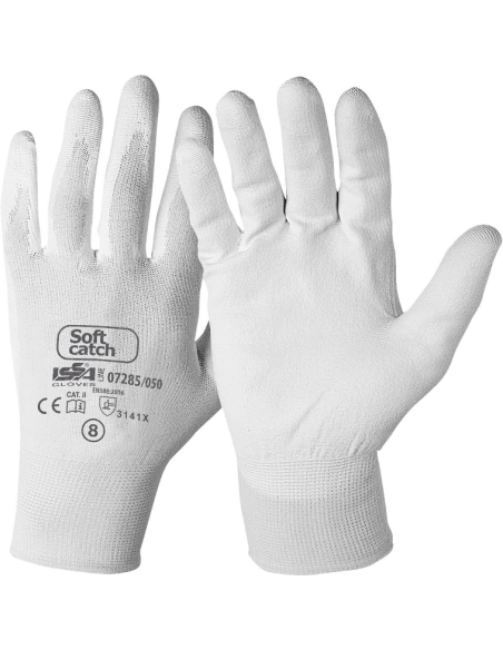 Guanti Poliuretano Bianchi | Bugari Shop