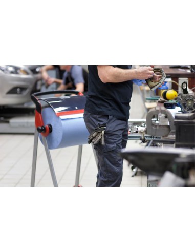 Bobina carta blu riciclata 7,5 kg Ultra resistente e assorbente | Bugari Shop