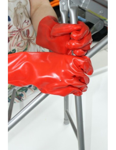 Guanti Impermeabili PVC 45 cm | Bugari Shop
