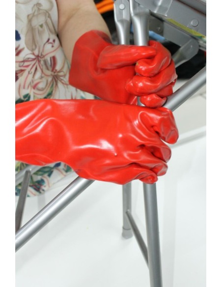 Guanti Impermeabili PVC 45 cm | Bugari Shop