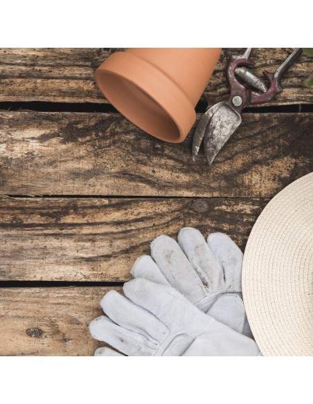 Guanti Pelle Crosta Manichetta Lavoro | Bugari Shop