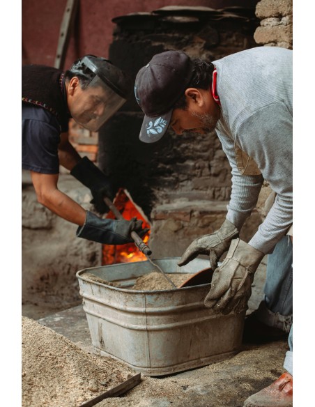 Guanti Pelle Crosta Manichetta Lavoro | Bugari Shop