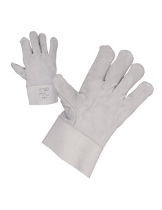 Guanti Pelle Crosta Rinforzati Totali Lavoro | Bugari Shop