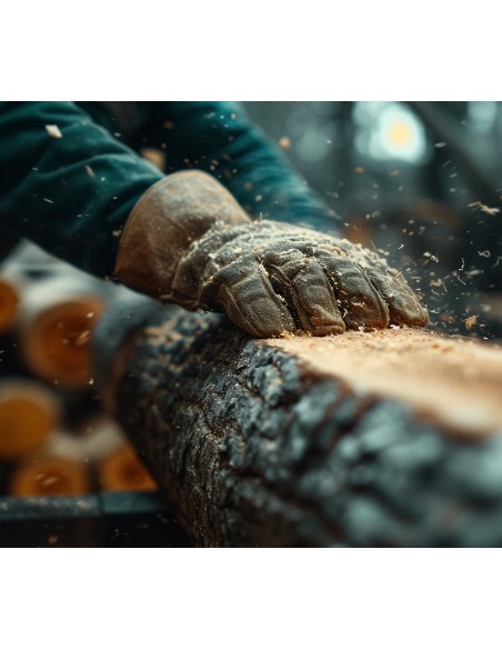 Guanti Pelle Crosta Rinforzati Totali Lavoro | Bugari Shop