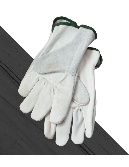 Guanti Pelle Fiore Crosta Lavoro Morbidi Resistenti | Bugari Shop