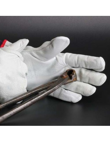 Guanti Pelle Fiore Lavoro Morbidi Resistenti | Bugari Shop