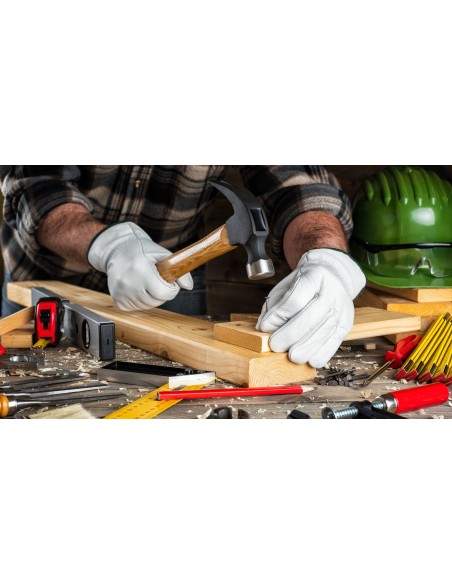 Guanti Pelle Fiore Lavoro Morbidi Resistenti | Bugari Shop