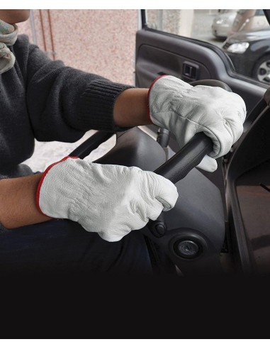 Guanti Pelle Fiore Lavoro Morbidi Resistenti | Bugari Shop