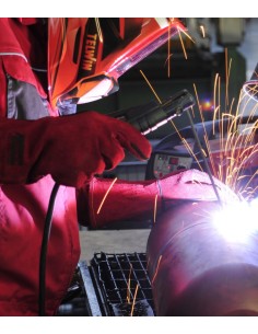 Guanti Kevlar Anticalore Pelle Crosta 38 cm | Bugari Shop 2