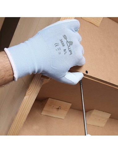 Guanti Showa 265R Nitrile Antiolio Nylon Ergonomici | Bugari Shop