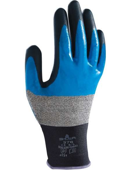 Guanti Showa 376R Nitrile Impermeabili | Bugari Shop