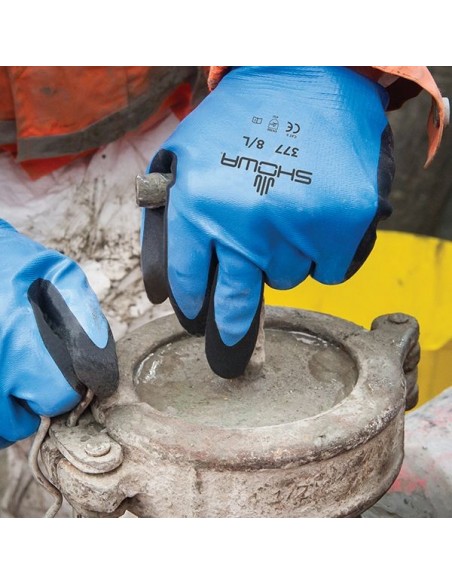 Guanti Showa 377 Nitrile Impermeabili | Bugari Shop