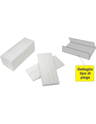 Asciugamani di carta monouso piegati a C – 150 fogli | Bugari Shop