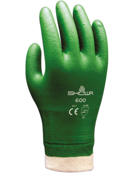 Guanti Showa 600 PVC Impermeabili | Bugari Shop