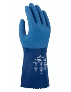 Guanti Showa 720R Nitrile Impermeabili e Chimici | Bugari Shop