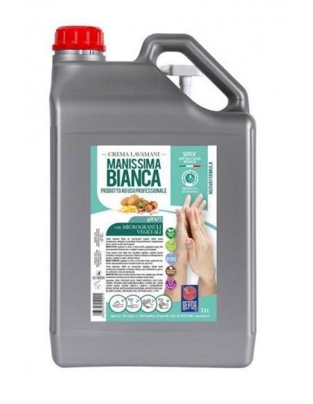 Crema Lavamani Bianca 5 kg Professionale | Bugari Shop