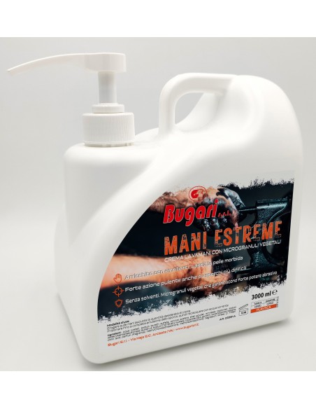 Crema Lavamani Mani Estreme 3 lt Professionale | Bugari Shop