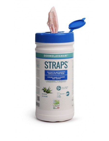 Salviette Lavamani Abrasive 70 pz | Pulizia Rapida | Bugari Shop