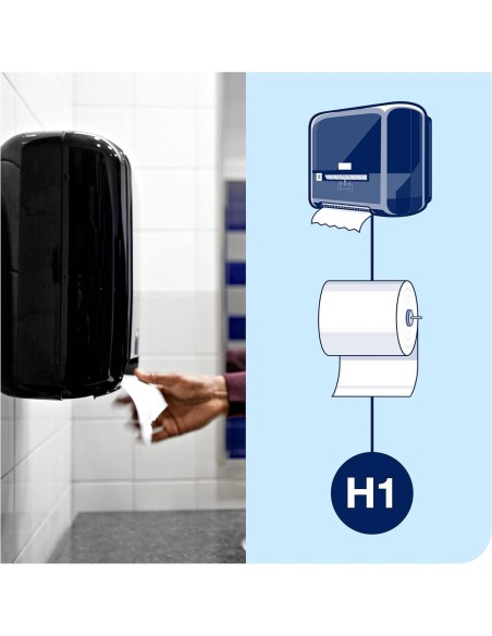 Asciugamani di carta monouso a rotolo – 3 veli, alta assorbenza | Bugari Shop