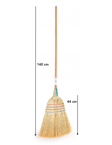 Scopa Saggina 4 Fili | Esterni e Interni | Bugari Shop