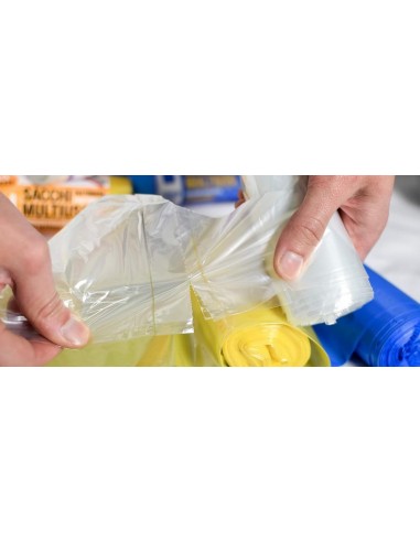 Sacchi Trasparenti Raccolta Differenziata 300pz | Bugari Shop