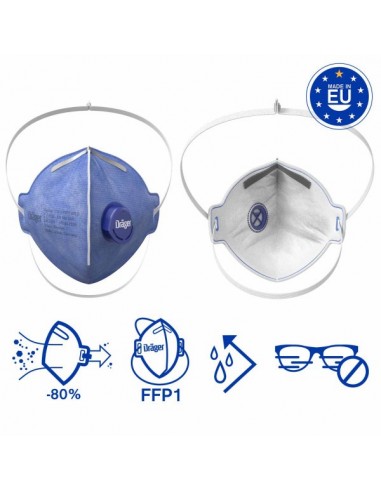 Mascherina FFP1 con Valvola | Comfort & Protezione | Bugari Shop