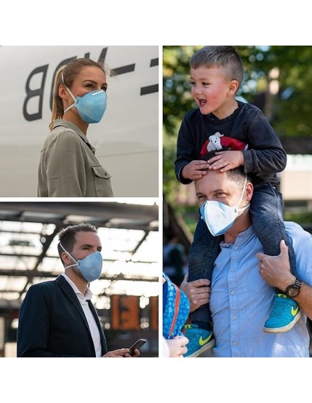 Mascherina FFP2 Senza Valvola | Protezione Alta | Bugari Shop