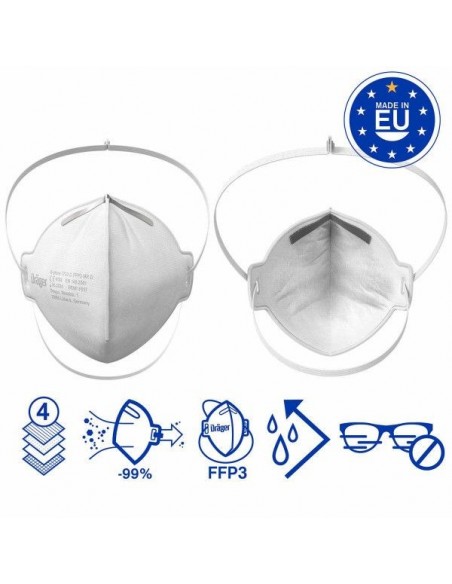 Mascherina FFP3 con Valvola | Massima Protezione | Bugari Shop
