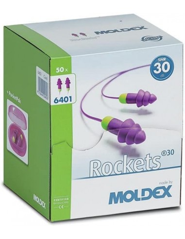 Tappi Auricolari Moldex Rockets 30 dB | Bugari Shop
