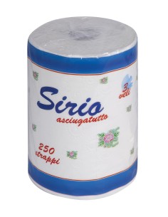 Asciugatutto Sirio – Rotolo 3 veli, alta assorbenza | Bugari Shop