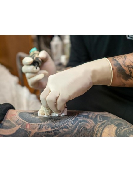 Guanti Lattice Senza Polvere 100 Pz | Sicuri e Ipoallergenici | Bugari Shop