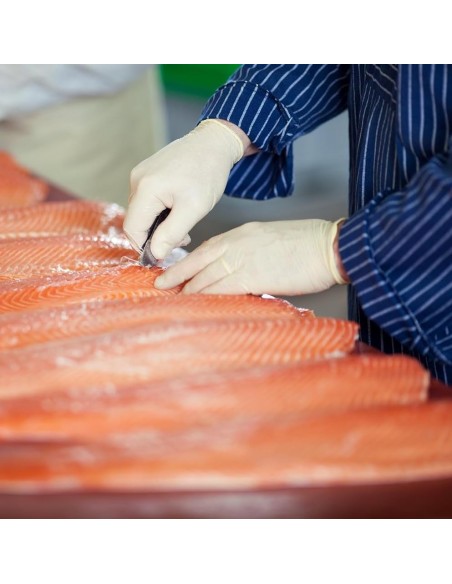 Guanti Lattice Senza Polvere 100 Pz | Sicuri e Ipoallergenici | Bugari Shop