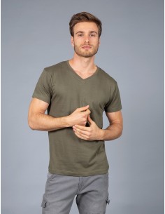 T-Shirt V-Neck Uomo Personalizzata | Bugari Shop 2