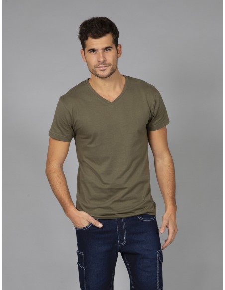 T-Shirt V-Neck Uomo Personalizzata | Bugari Shop