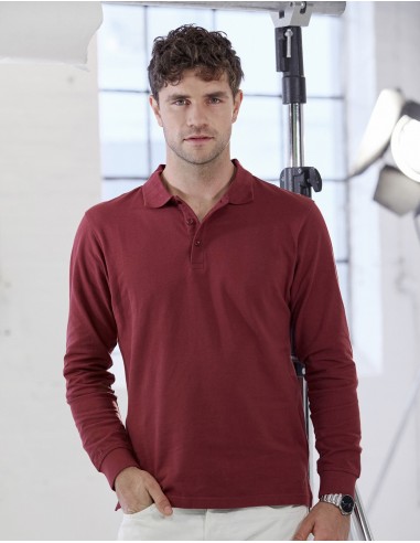 Polo Florence Uomo Manica Lunga Personalizzabile | Bugari Shop