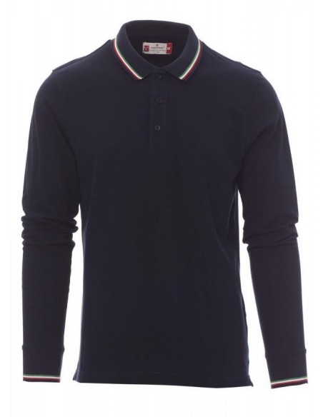 Polo Aviazione Uomo Manica Lunga Personalizzabile | Bugari Shop