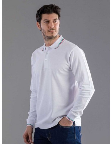 Polo Aviazione Uomo Manica Lunga Personalizzabile | Bugari Shop