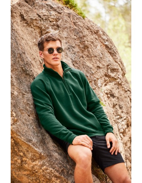 Felpa Miami Uomo Mezza Zip Personalizzabile | Bugari Shop