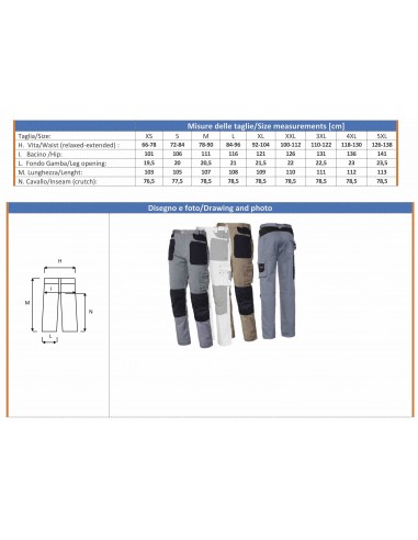 Pantaloni Stretch Multitasche Uomo | Bugari Shop