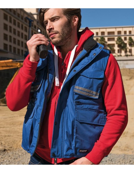 Gilet Flight Uomo da Lavoro Impermeabile Multitasche | Bugari Shop
