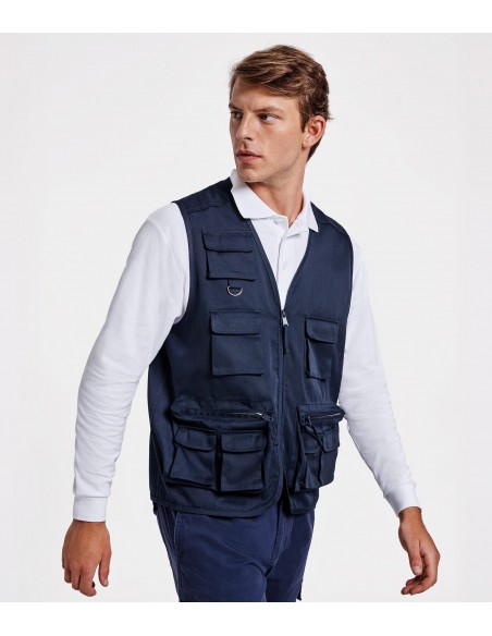 Gilet Pocket Uomo Estivo da Lavoro Multitasche | Bugari Shop