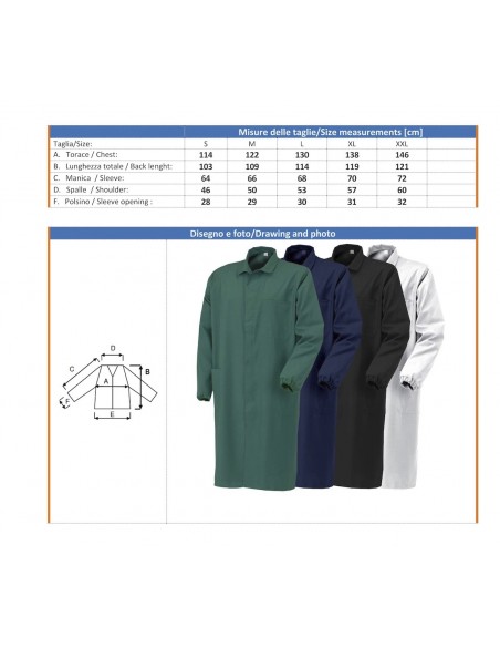 Camice Uomo Terital da Lavoro | Bugari Shop