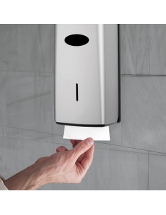 Carta igienica interfogliata pura cellulosa – 300 fogli | Bugari Shop 2