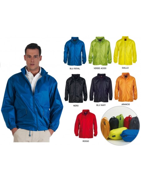 Giacca Impermeabile Wind Uomo da lavoro | Bugari Shop