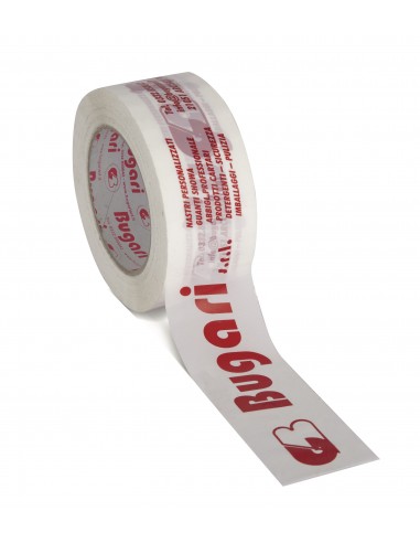 Nastro adesivo personalizzato 28 my mm 50 x 66 mt | Bugari Shop