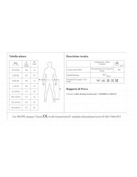 Pantaloni Vigo Stretch Uomo da Lavoro | Bugari Shop